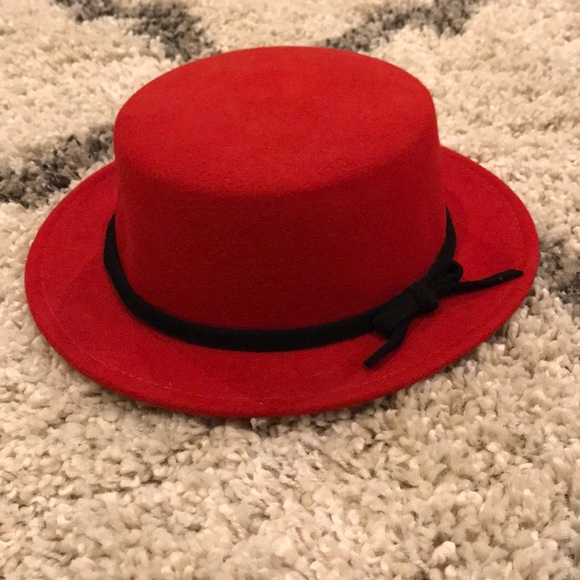 Accessories - Vintage flat top hat